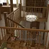 Дизайн гостиной-кабинета в этно стиле