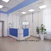 Разработка дизайну ресепшн и коридора в Медицинском центре