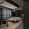 Дизайн кухни, объединенной с гостиной в современном стиле