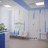 Разработка дизайну ресепшн и коридора в Медицинском центре