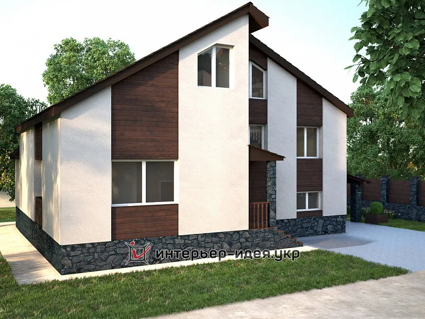 Дизайн экстерьера частного дома в современном стиле
