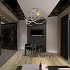 Дизайн кухни, объединенной с гостиной в современном стиле